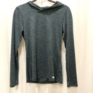 NIKE green lightweight hoodie